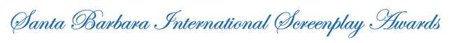 image of logo for the santa barbara international screenpay awards